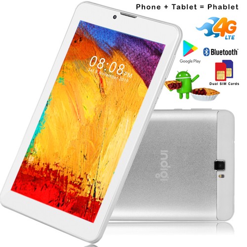 7" Android 9 Pie Tablet PC w Dual SIM Card Slots 4G Unlocked Wireless SmartPhone - Picture 5 of 5
