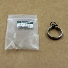 NEW - Wildthings Unisex Stainless Steel 6 Link Ring