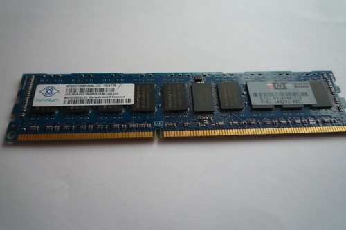 Nanya 2GB NT2GC72B8PA0NL-CG PC3-10600 DDR3 1333MHz ECC Server memory SR013 - 第 1/3 張圖片