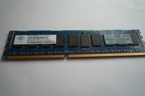 Nanya 2GB NT2GC72B8PA0NL-CG PC3-10600 DDR3 1333MHz ECC Server memory SR013 - Picture 1 of 3