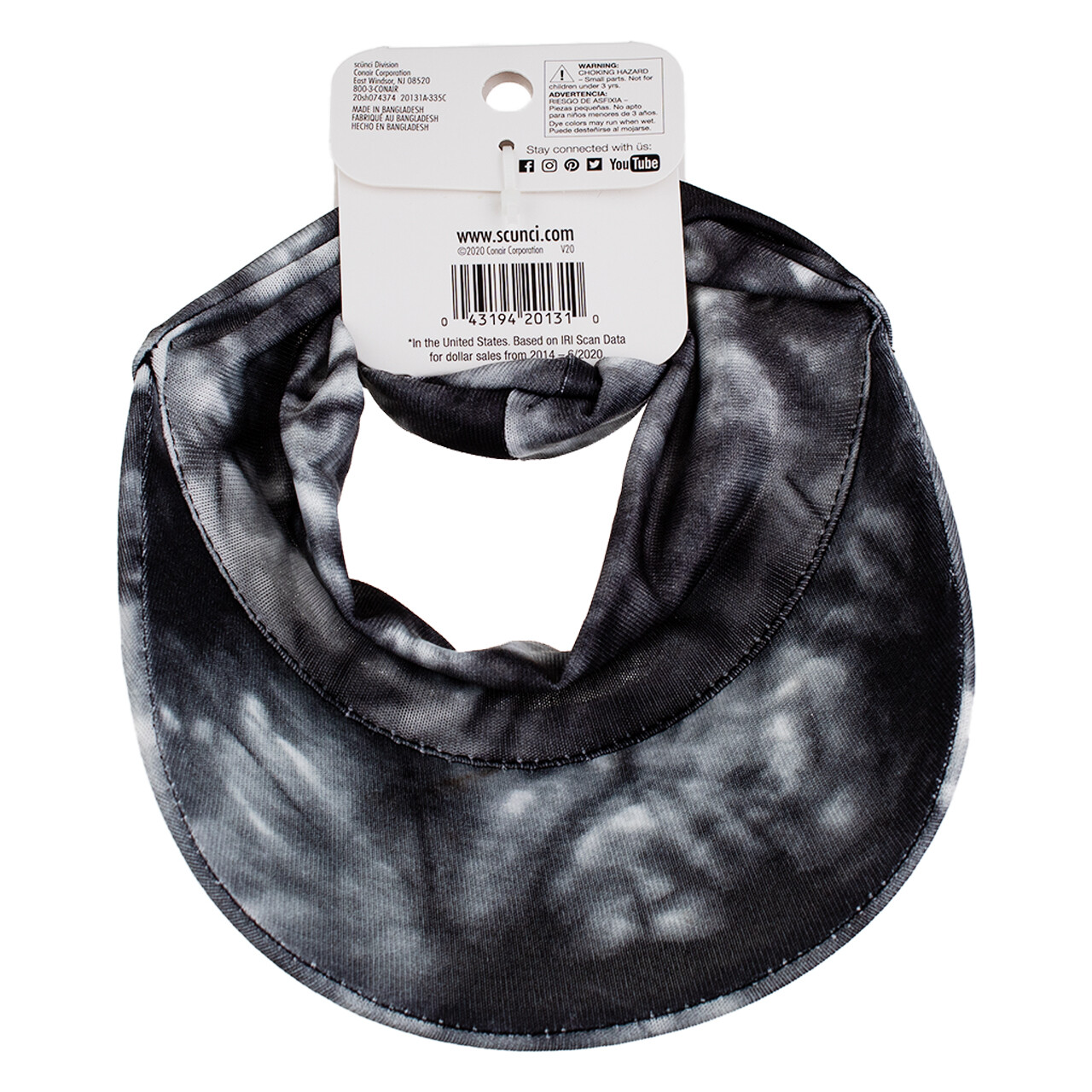 2 SCUNCI Everyday & Active Visor Headwrap Super Comfy Stretch Multiple