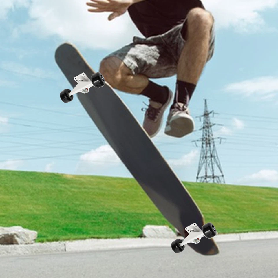 Juego combinado de ruedas de crucero de camión de monopatín de aleación de aluminio con camión de monopatín Foto 3 de 4