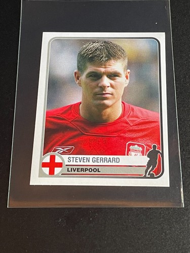 Steven Gerrard #186 2005 Panini Champions of Europe 1955-2005 card
