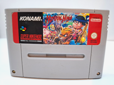 Pal Ninja Warriors Snes Ninja Warriors SNES Game Case Box Cover