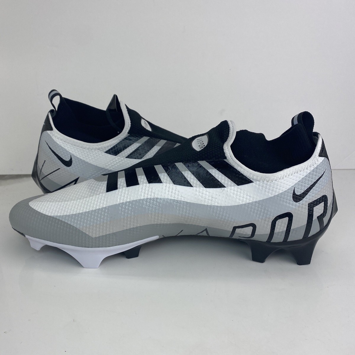Nike Vapor Edge Pro 360 White/Pure Platinum/Black Cleats DQ3670-100 Mens 13.5 New Nike Vapor Edge Pro 360 White Pure | Mercari main image 4