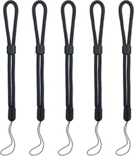 5PCS Wrist Lanyard, 8.8 Inch Hand Wrist Strap Lanyard, Adjustable Nylon Wristlet