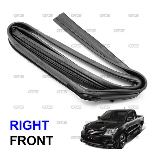 Fits Toyota Hilux Vigo '05 - '14 Front Rh Glass Run Channel Weather Window Seal - Picture 4 of 10