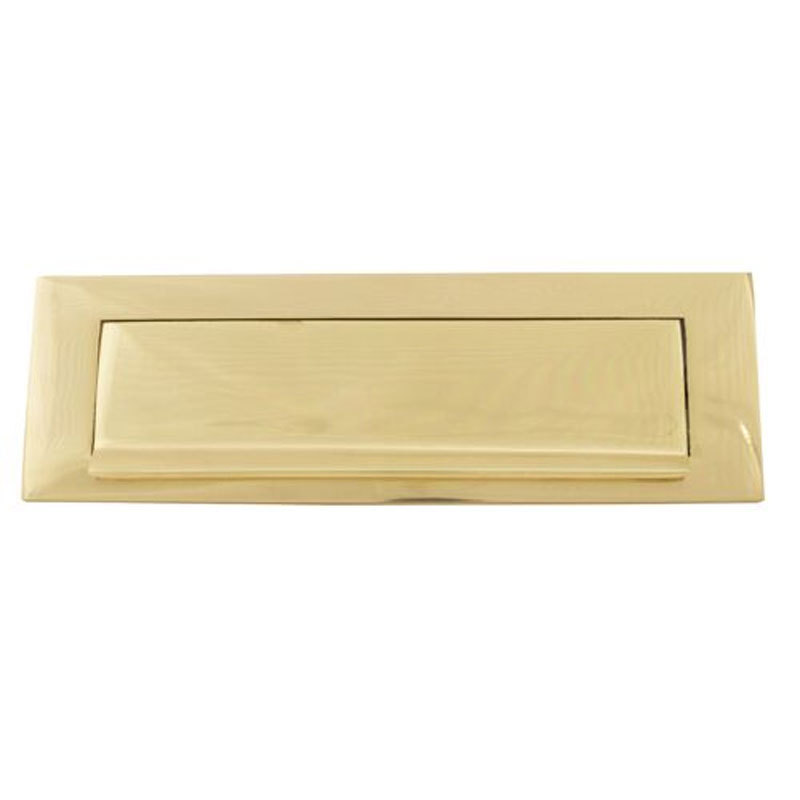 TSS Victorian Gravity Letter Plate 10x3 Brass (TSSGRAVLET10X3B)