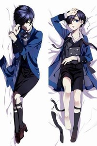 Anime Black Butler Kuroshitsuji Ciel Dakimakura Funda Almohada