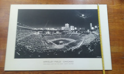 WRIGLEY FIELD - CHICAGO Fans Shed Light on The game by Scott Mutter  Cubs