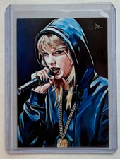 Taylor Swift Limited Edition Artist Signed “The Rapper” Trading Card 6/10
