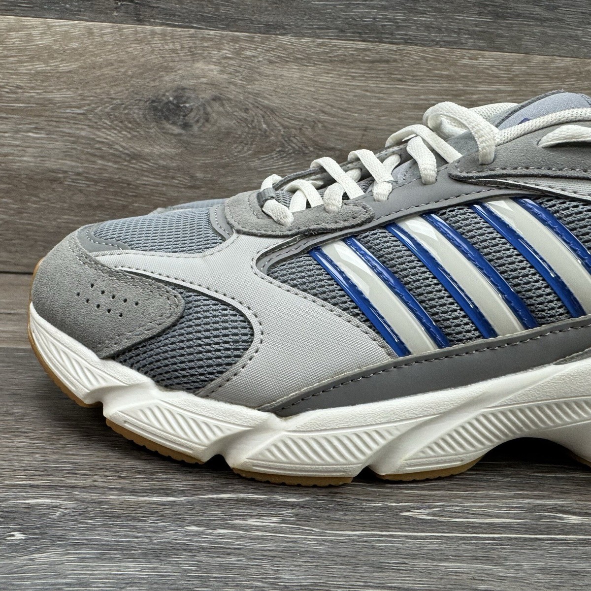 Adidas Crazychaos 2000 Shoes Men Size 9.5 Sneakers Grey Blue White