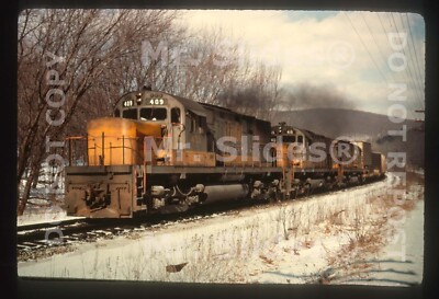 Duplikat Dia LV Lehigh Valley abgestimmte grau/gelbe Farbe ALCO C420 409 & 2 Akt