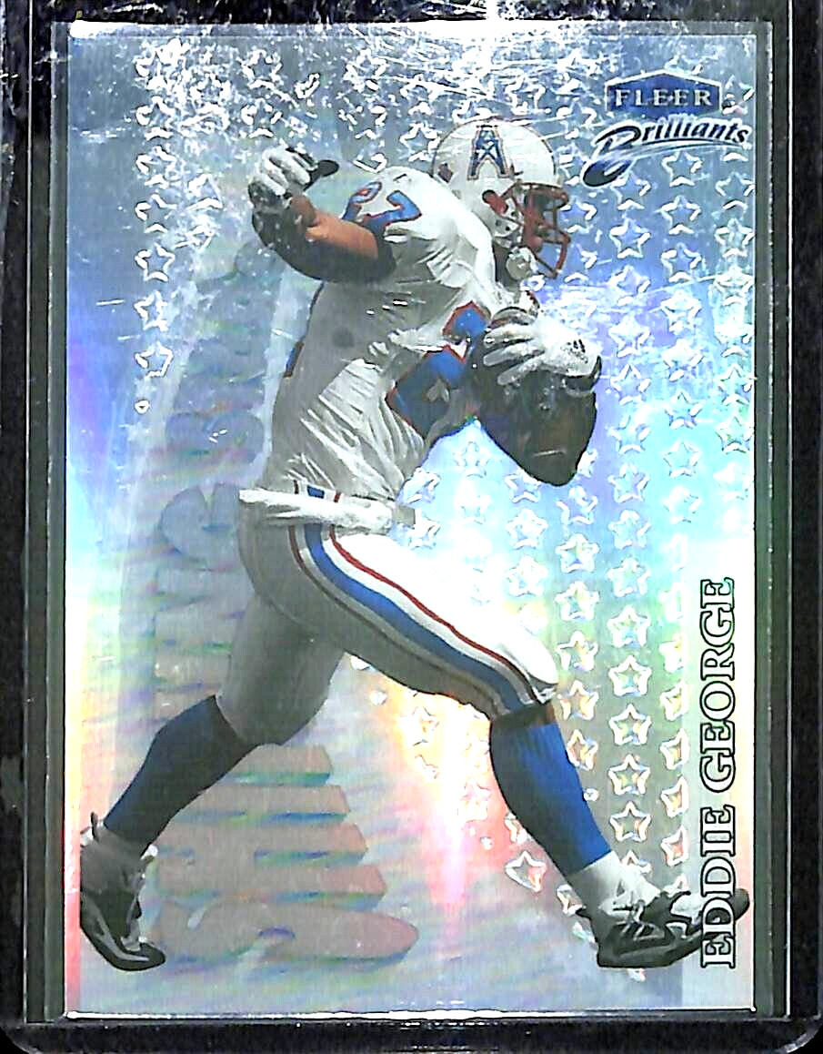 1998 Fleer Brilliants NFL Shining Stars PULSARS #14 Eddie George