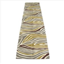Saro Zebre Collection Zebra Design Table Runner 16 x 72 inches