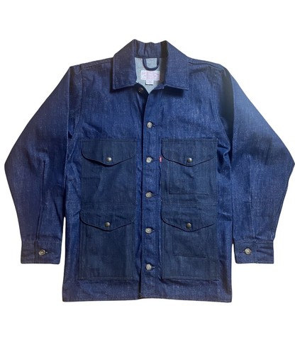 Mens FILSON X LEVIS Raw Indigo Denim 