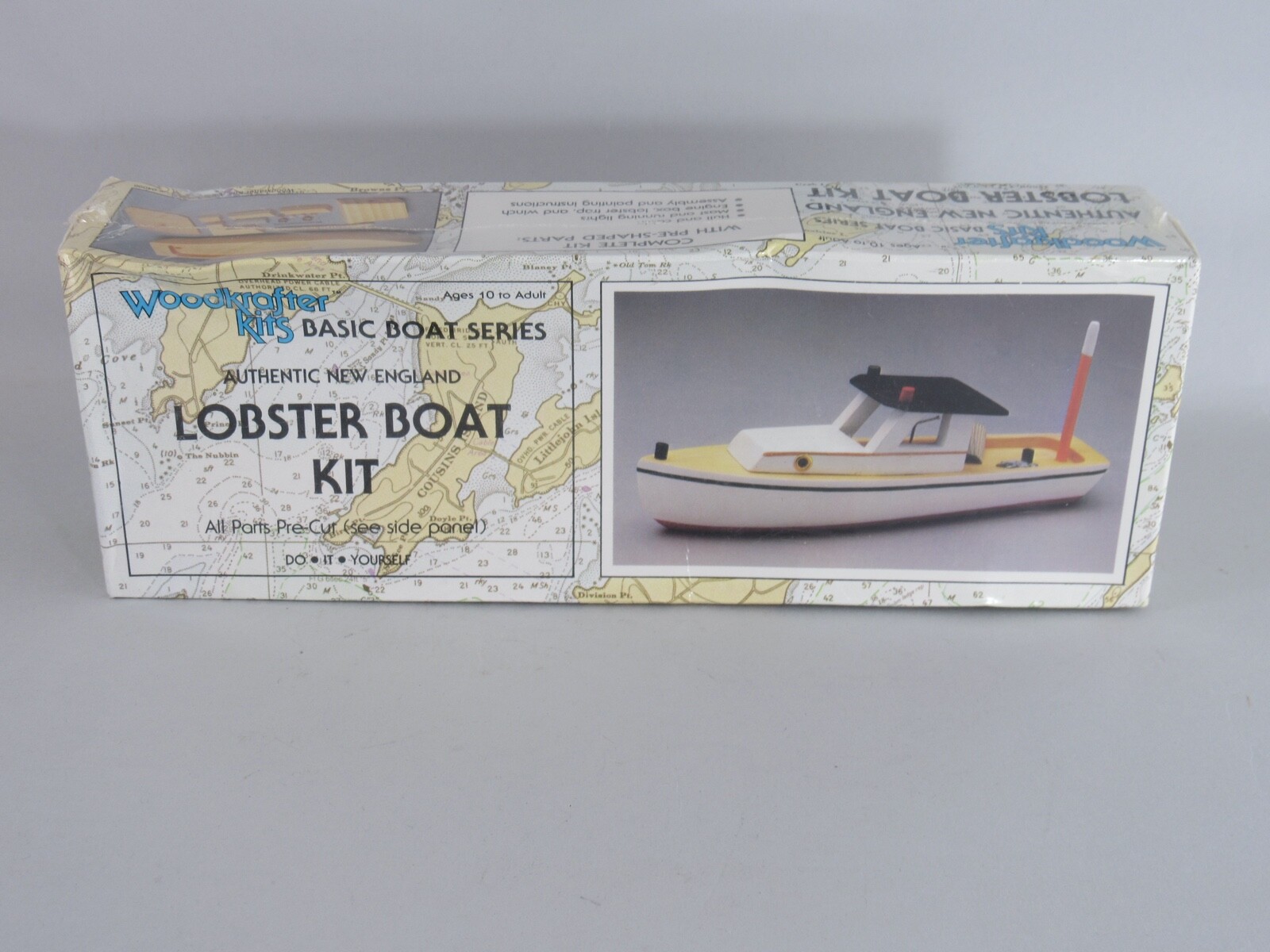 Woodkrafter Kits Basic Boat Series New England Lobster Boat Wooden Boat