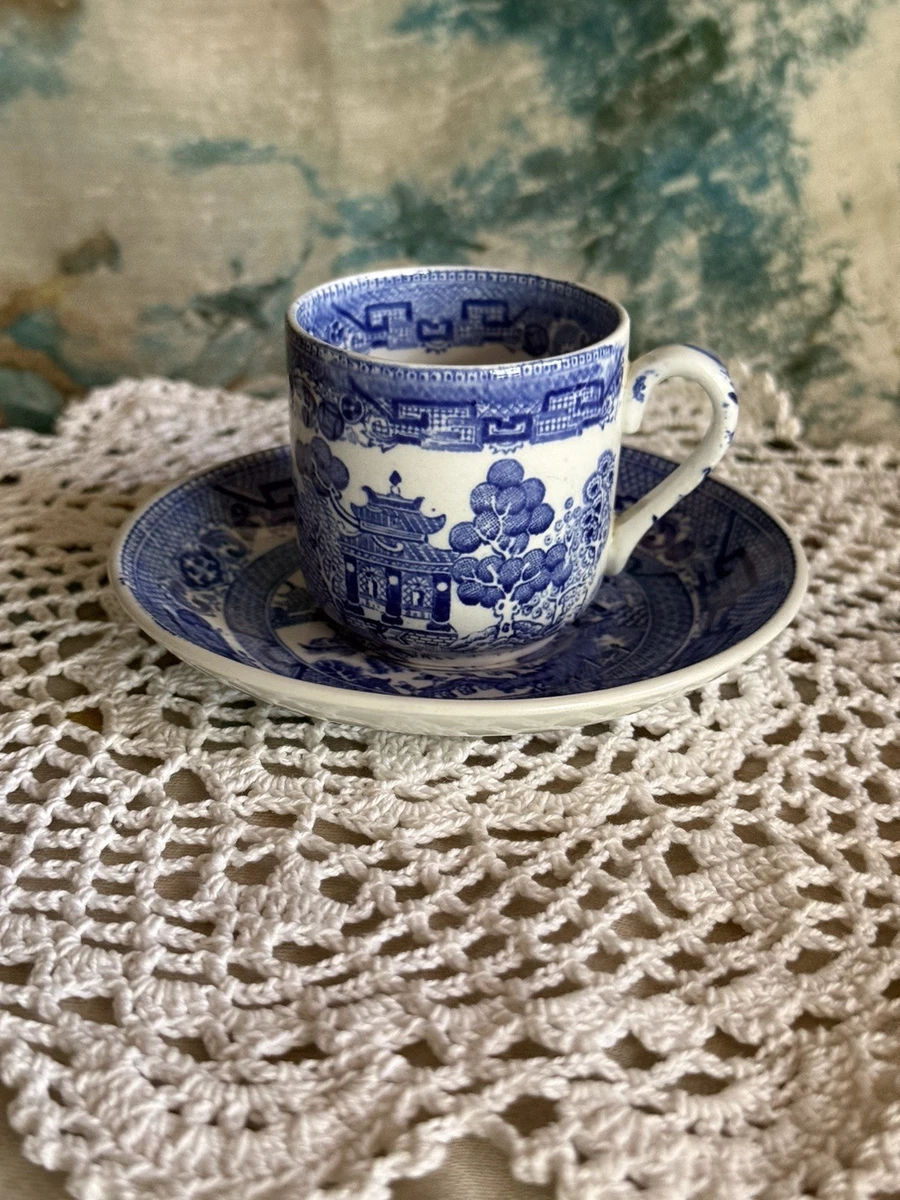 Blue Collectible Cups & Saucers 1800-1849 Time Period Manufactured