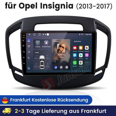 Für Opel Insignia 2013-2017 Android 13 Autoradio CarPlay 9'' GPS Navi RDS BT DAB+