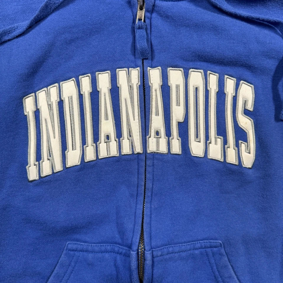 Sudadera cosida con cremallera completa Y2K Colosseum Athletics Indianapolis Colts para mujer M Foto 2 de 4