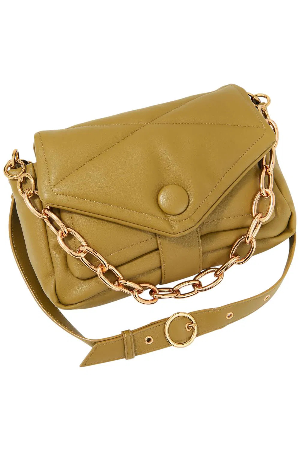 House of Want HOW We Are Charming Large Crossbody Olive