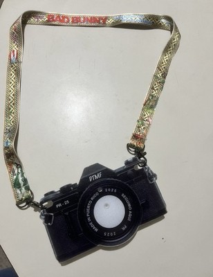 Bad Bunny DTMF Puerto Rico Concert Memorabilia Camera and Lanyard