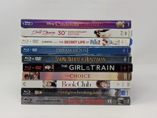 Blu-Ray Movies With Slipcovers Lot of 10