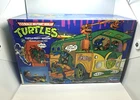 TMNT Party Wagon w/Box Teenage Mutant Ninja Turtles 1989 Vintage Playmates