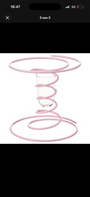 IKEA x Gustaf Westman Vinterfint Vase Pink   Limited Edition, Rare