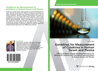 Lucian Beer | Guidelines for Measurement of Cytokines in Human Serum and Plasma