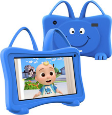 Kids Tablet 7 Inch Toddlers Learning Tablets with Wifi, Youtube, Dual Camera, To