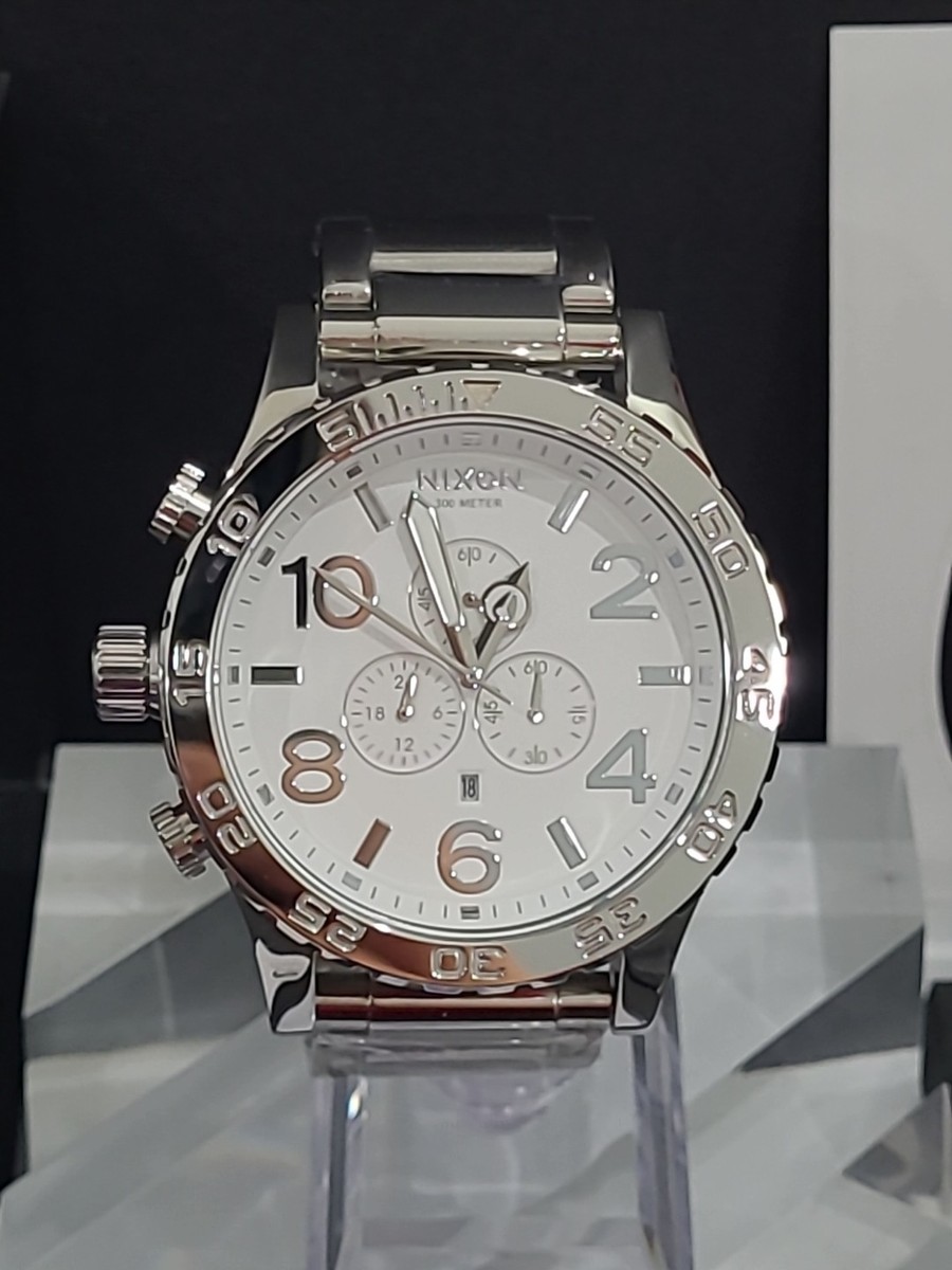 Nixon Staple A1309-2889-00 Orologio Sportivo Unisex: 39 Mm, LCD Digitale, Riciclato, Resistente 10 ATM, Blu - 3