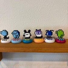 Tamagotchi Choco Sap Set of 6, Used Condition, Collectible Figures,