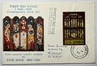 Ireland 1969 ETON College Chapel Window by Evie Hone FDC Stamps & Envelope EIRE