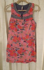 Free People Sleeveless Pink Floral Dress Size 6