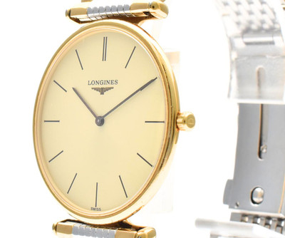   [ Exc+5] Longines L4.635.2 La Grande Classique Gold Dial 33mm Qz...
