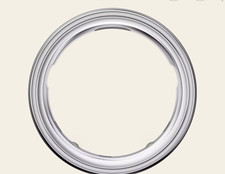Oura Ring 4, Silber, Größe 8