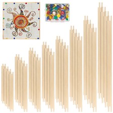 16 Sets Needlepoint Stretcher Bar Set, 8 Sizes Stretcher Bars for Needlework Art