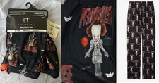 NEW Unisex Adult XL 40-42  Pennywise 'IT' Chapter 2 Pajama Lounge Sleep Pant