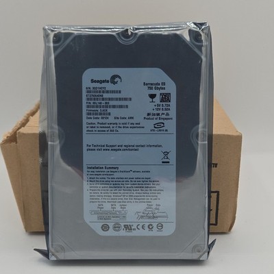 Seagate Barracuda ES ST3750640NS 750GB 7200 RPM 3.5'' SATA Hard Drive