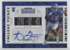 2019 Contenders Draft Picks Cracked Ice Ticket 22/23 Anthony Johnson Auto 0c6