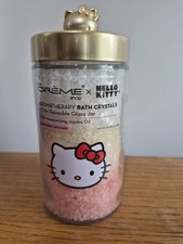 CREME SHOP X Hello Kitty Aromatherapy Bath Crystals Jojoba Watermelon Lemonade