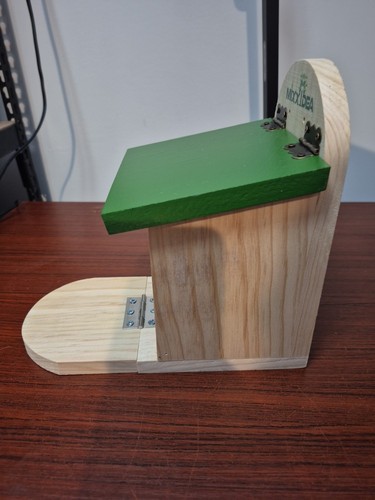 Caja de Alimentador de Ardilla de Madera MIXXIDEA, Alimentador de Ardilla para Jardín Exterior, Ardilla - Imagen 2 de 5