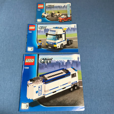Lego City 7288 Instruction Booklets Manuals Books 1 - 3