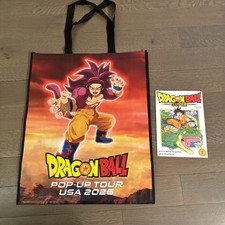 Dragon Ball Pop Up Tour 2026 40th Anniversary Tote Bag  DBS Vol 1 Manga