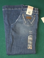 Wrangler, Niñas, Nuevo Con Etiquetas, Talla 10 Denim Lavado Regular Med. Jeans, Ajustar. Cintura
