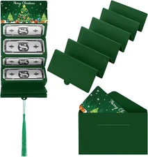 Christmas Money or Gift Card Holder with 10 Slots Surprise Christmas Xmas Gift C