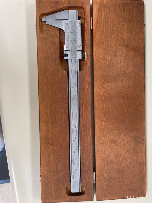 STARRETT 123 14 inch caliper