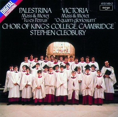 Palestrina Mass & Motet ''Tu es Petrus'', Victoria Mass & Motet ''O quam glorio...