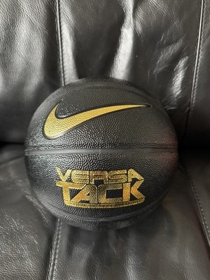 Nike Versa Tack Basketball Ball Full Size 29,5 Size 7 Rare Black Gold Print NEU!